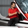 Facom FXWW9000E Κοντομάνικο Time Polo Red/Black FR3