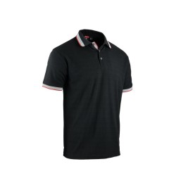 FACOM FXWW9010E-XXL Κοντομάνικο Polo Soccer Black/Red No.XXL