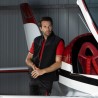 Facom FXWW5010E Γιλέκο Αμάνικο Καπιτονέ Flag Black/Red FR4