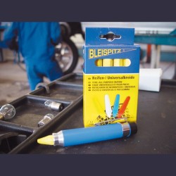 Bleispitz 0297 Κηρομπογιά Ελαστικων Χωρίς Ετικέτα 12mm/120mm Κίτρινο 12TXM