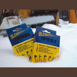 Bleispitz 0228 Κηρομπογιά με Ετικέτα 12mm/120mm Άσπρο 12TXM