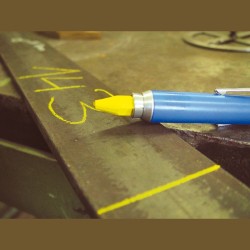 Bleispitz 0150 Κηρομπογιά Χωρίς Ετικέτα 12mm/120mm Κίτρινο 12 τεμ