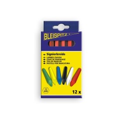 Bleispitz 0143 Κηρομπογιά Χωρίς Ετικέτα 12mm/120mm Μπλε 12 τεμ