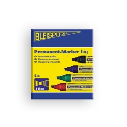 Bleispitz 1270 Ανεξίτηλος Μαρκαδόρος 4-12mm Κόκκινο 5TMX