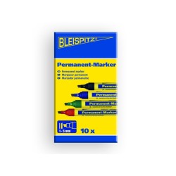 Bleispitz 1232 Ανεξίτηλος Μαρκαδόρος 1-5mm Μαύρο 10TMX