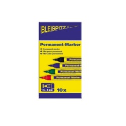 Bleispitz 0655 Ανεξίτηλος Μαρκαδόρος 1,5-3mm Πράσινο 10TMX