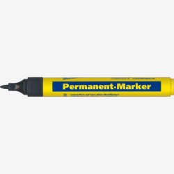 Bleispitz 0631 Ανεξίτηλος Μαρκαδόρος 1,5-3mm Μαύρο 10TMX
