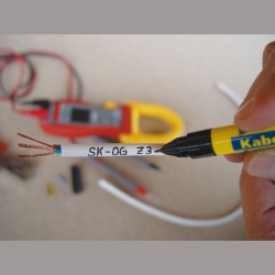 Bleispitz 0747 Μαρκαδόρος Μαύρο Καλωδίου 0,75mm 10TMX