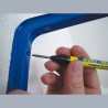 BLEISPITZ  1102-1 Μαρκαδόρος για Τρύπες 25mm/1mm Μαύρο 1 τεμ