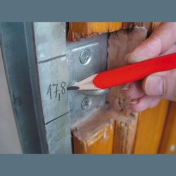 Bleispitz 0402 Πολυγράφος Κόκκινος/Μαύρος 7B σε Επιφάνεια Ξύλου 240mm 72TMX