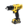 Dewalt DCK211D2T Σετ DCD710 Δραπανοκατσάβιδο 12V & DCF815 Παλμικό Κατσαβίδι 12V & 2x2Ah Li-Ion & TSTAK
