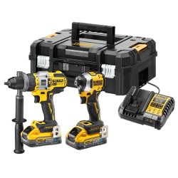 Dewalt DCK2052H2T Δραπανοκατσάβιδο Κρουστικό + Παλμικό Κατσαβίδι 18V  Li-Ion