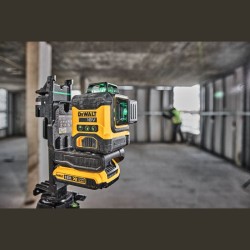 PROMO ΙΟΥΝΙΟΣ - ΣΕΠΤΕΜΒΡΙΟΣ Dewat DCLE34031D1 Λείζερ Αυτορυθμιζόμενο Γραμμικό Αλφάδι 18V 3X360° Πράσινο