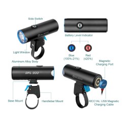 Olight BFL 900 Φάκος 900L LED Bike Light Magicshine