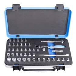 Unior 615150 Συλλογή από Καρυδάκια 1/4" 188B