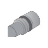 Unior 603978 Μακριά Προέκταση για Καρυδάκι Αέρος 1/2" 231.4/4 1/2"X75