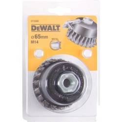 DT3500 Συρματόβουρτσα Καμπάνα Στριφτή 65mm Μετάλλου DEWALT