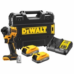 Dewalt DCF850E2T Παλμικό Κατσαβίδι 18V XR 2x1.7Ah+TSTAK 