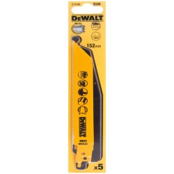 DT2346 Λάμες Σεγάτσας 152x1.4 x18 Σετ 5τεμ DEWALT