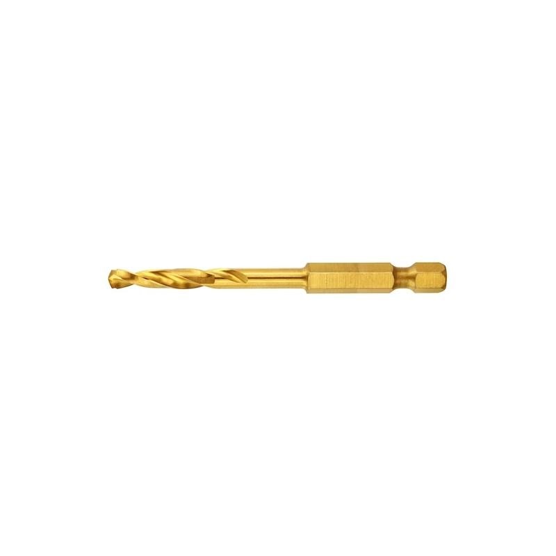 DT50009 Τρυπάνια Τιτανίου  6x80x37mm DEWALT