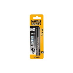 DT4904 Τρυπάνια Κοβαλτίου HSS-CO για Μέταλλο  4x75x43mm Σετ 2 τεμ DEWALT