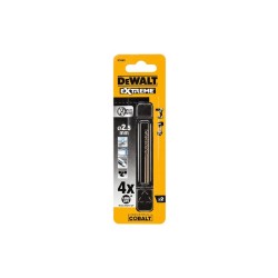 DT4901 Τρυπάνια Κοβαλτίου HSS-CO για Μέταλλο  2.5x57x30mm Σετ 2 τεμ DEWALT