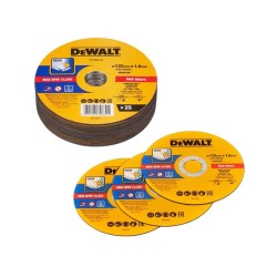 PROMO ΙΟΥΝΙΟΣ - ΣΕΠΤΕΜΒΡΙΟΣ Dewalt DT20594 Δίσκος Κοπής Inox 125x1mm Σετ 25 τεμ