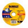 PROMO ΙΟΥΝΙΟΣ - ΣΕΠΤΕΜΒΡΙΟΣ Dewalt DT20594 Δίσκος Κοπής Inox 125x1mm Σετ 25 τεμ