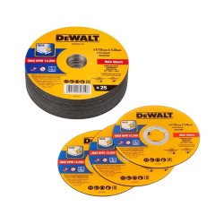 PROMO ΙΟΥΝΙΟΣ - ΣΕΠΤΕΜΒΡΙΟΣ Dewalt DT20593 Δίσκος Κοπής Inox 115x1mm Σετ 25 τεμ