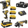 PROMO ΙΟΥΝΙΟΣ - ΣΕΠΤΕΜΒΡΙΟΣ Dewalt DCK305P3T Σετ Δραπανοκατσάβιδο 18V & Μπουλονόκλειδο + 3 Μπαταρίες DEWALT