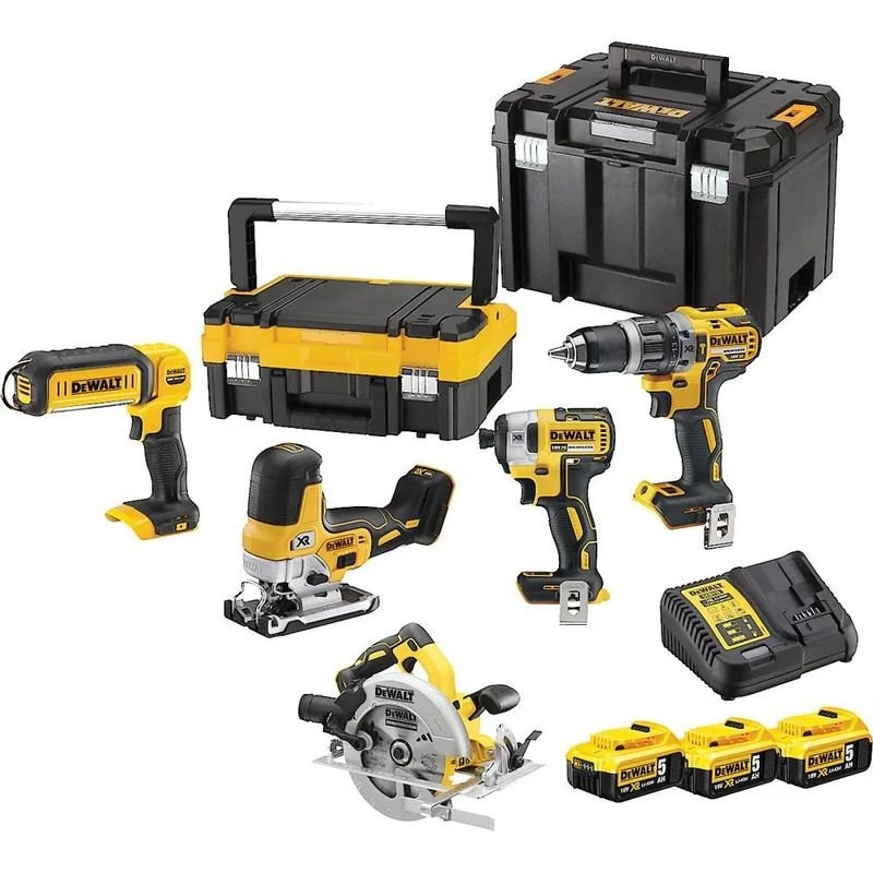 PROMO ΙΟΥΝΙΟΣ - ΣΕΠΤΕΜΒΡΙΟΣ Dewalt DCK276P3T σετ Κρουστικό Δραπ/νο & Παλμικό Κατσαβίδι Δισκοπρίονο18V 5.0Ah XR ΚΙΤ