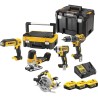 PROMO ΙΟΥΝΙΟΣ - ΣΕΠΤΕΜΒΡΙΟΣ Dewalt DCK276P3T σετ Κρουστικό Δραπ/νο & Παλμικό Κατσαβίδι Δισκοπρίονο18V 5.0Ah XR ΚΙΤ