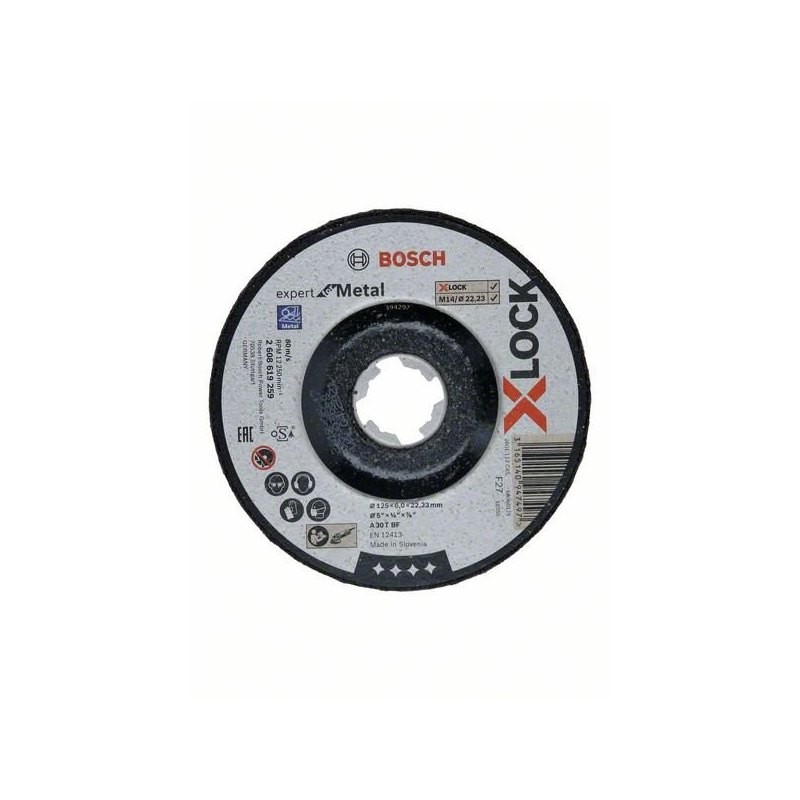 Bosch 2608619259 Δίσκος λείανσης μετάλλου