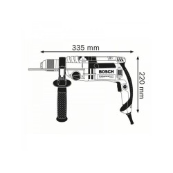 Bosch 060119C801 GSB 24-2 Κρουστικό Δραπανοκατσάβιδο