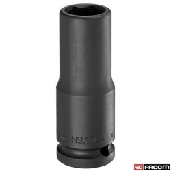 NS.17LA Καρυδάκι 1/2 Κρούσης  Μακρύ 6Γωνο 17mm FACOM
