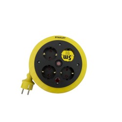 Stanley SXECFK2PBJE Μπαλαντέζα Καρούλι IP20 5m H05VV-F-3G1mm 10A