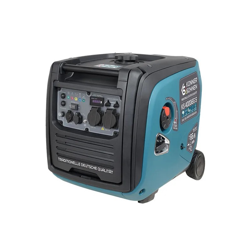 K&S KS 4000iEG S Γεννήτρια Inverter Υγραερίου/Βενζίνης 7,5Hp 4,0kW