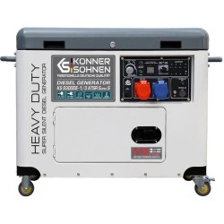 K&S KS 9300DE-1/3 ATSR Super S Γεννήτρια Πετρελαίου 9.3kVA 7.5Kw 230v/50Hz 18Hp