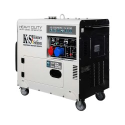K&S KS 9200HDES-1/3 ATSR Γεννήτρια Πετρελαίου 6.0 / 7.5KW 18Hp