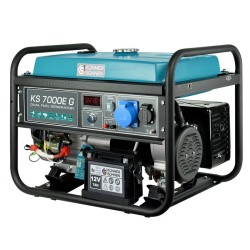 K&S KS 7000E G Γεννήτρια Βενζίνης / Υγραερίου Μονοφασική 13 HP 5.5 KW (Hybrid LPG + Gasoline)