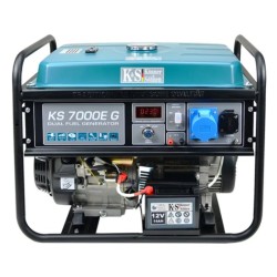 K&S KS 7000E G Γεννήτρια Βενζίνης / Υγραερίου Μονοφασική 13 HP 5.5 KW (Hybrid LPG + Gasoline)