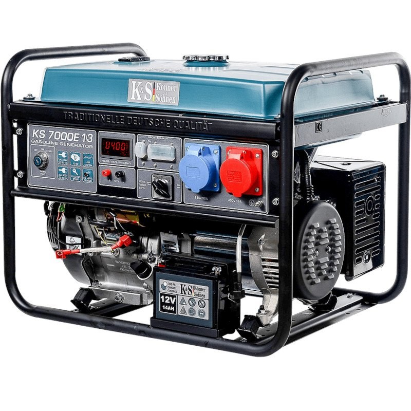 K&S KS 7000E 1/3 Γεννήτρια Βενζίνης 13Hp 5,5kW