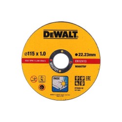 PROMO ΙΟΥΝΙΟΣ - ΣΕΠΤΕΜΒΡΙΟΣ Dewalt DT3506 ΔΙΣΚΟΣ ΚΟΠΗΣ ΙΝΟΧ 115Χ1mm 10τεμ/ΚΟΥΤΙ