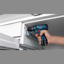 Bosch 06019B690E GSB 12V-15 Κρουστικό Δραπανοκατσάβιδο Μπαταρίας Solo 12V + L-BOXX
