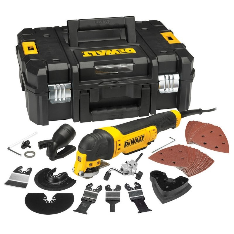 PROMO ΙΟΥΝΙΟΣ - ΣΕΠΤΕΜΒΡΙΟΣ Dewalt DWE315KT Πολυεργαλείο 300W + TSTAK + 12 Εξαρτήματα