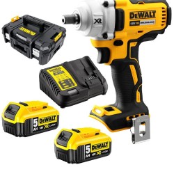 DCF894P2 ΜΠΟΥΛΟΝΟΚΛΕΙΔΟ 1/2" (2x18V 5.0Ah) ΜΕ ΚΑΣΕΤΙΝΑ