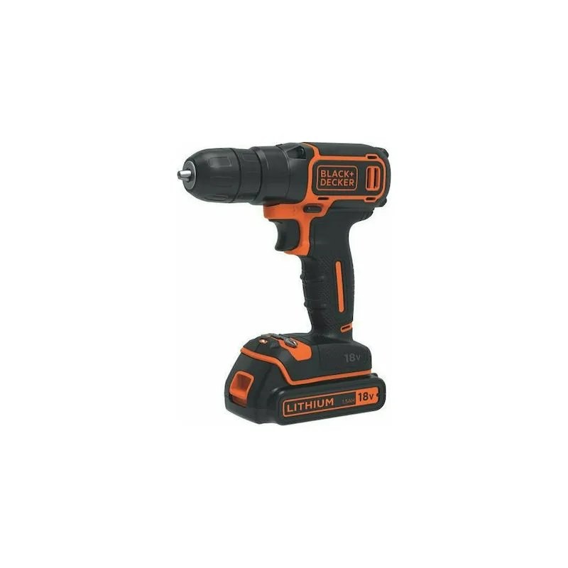 Black & Decker BDCHD18 Κρουστικό Δραπανοκατσάβιδο 18V 1X1.5Ah Li-Ion
