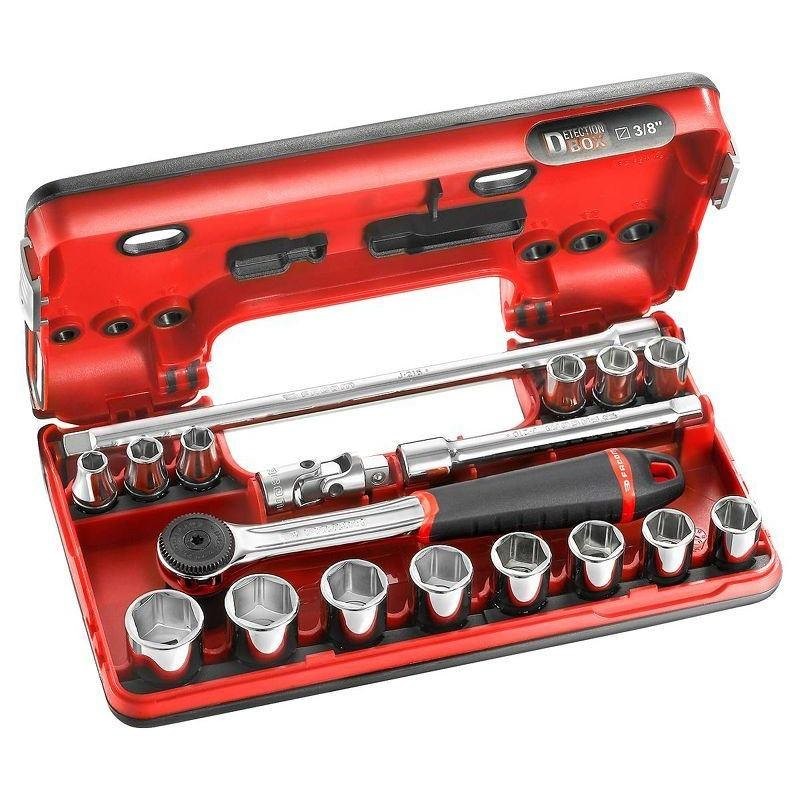 J.161DBOX1 ΣΕΤ ΚΑΡΥΔΑΚΙΑ FACOM 3/8" 18τεμ