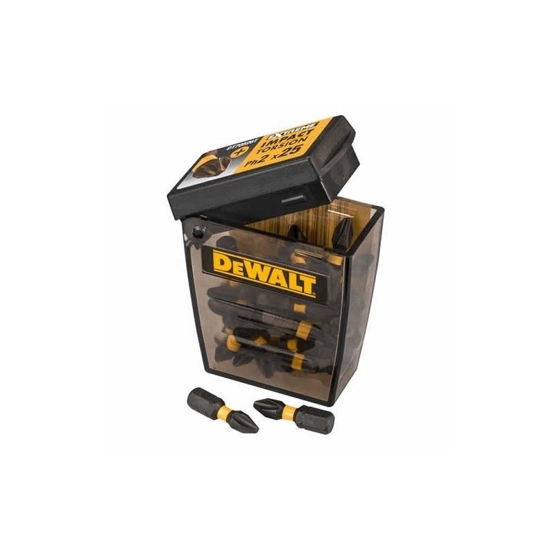 PROMO ΙΟΥΝΙΟΣ - ΣΕΠΤΕΜΒΡΙΟΣ Dewalt DT70555T ΜΥΤΕΣ PH2X25mm TORSION 25τεμ