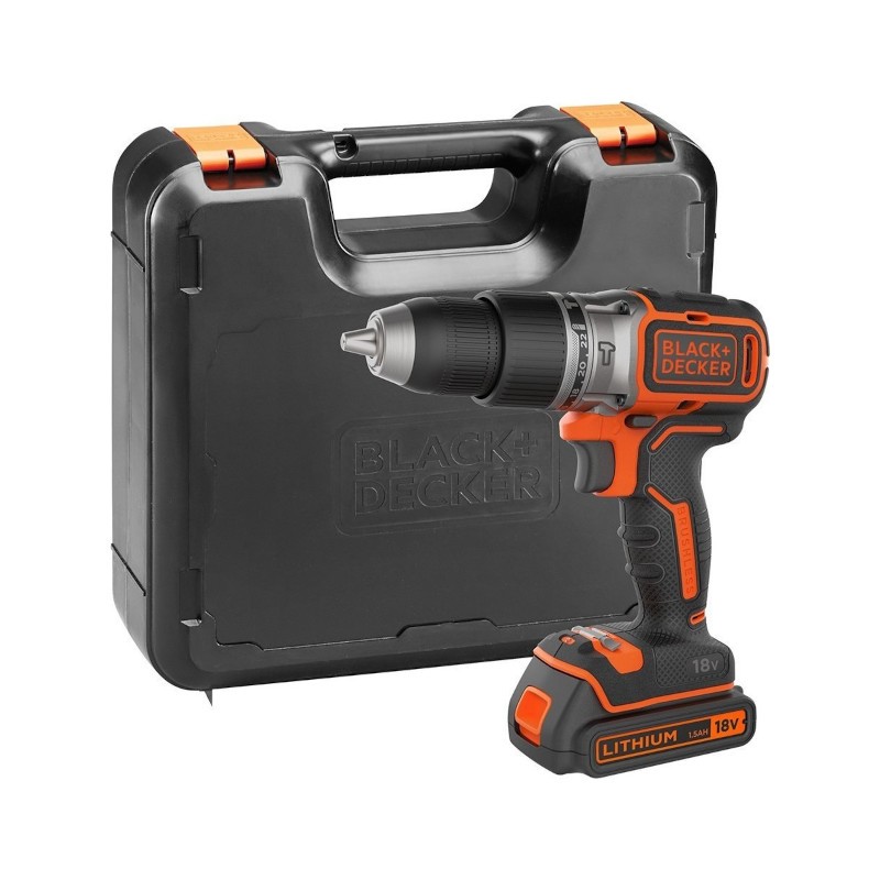Black & Decker BL188K Κρουστικό Δραπανοκατσάβιδο Brushless 18V